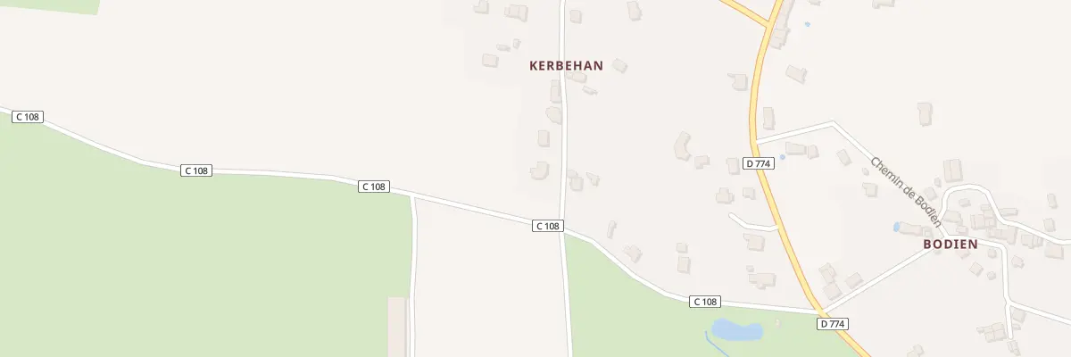 Plan du 5773 Kerbrehan à Limerzel