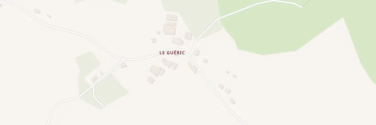 Plan du 5541 Le Guéric à Marzan