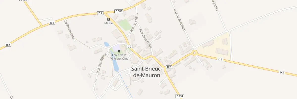 Plan du 5 Rue de la Quintaine à Saint-Brieuc-de-Mauron