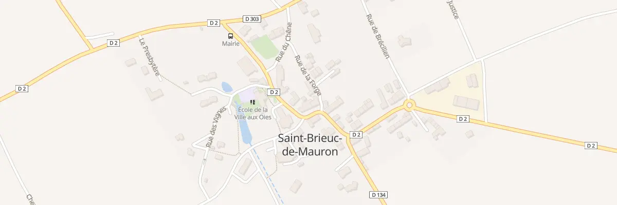 Plan du 3 Rue de la Quintaine à Saint-Brieuc-de-Mauron