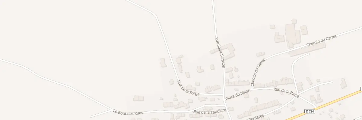Plan du 20 Rue de la Forge à Gourhel