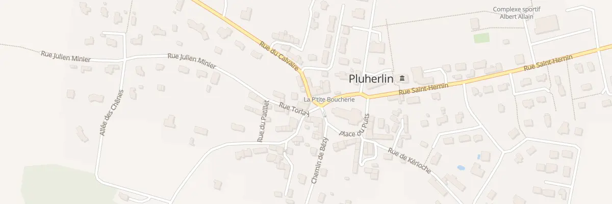 Plan du 3 Pl Saint Gentien à Pluherlin