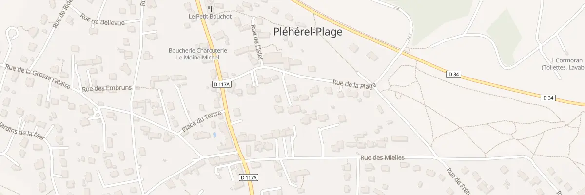 Plan du 5A Rue de la Plage à Fréhel