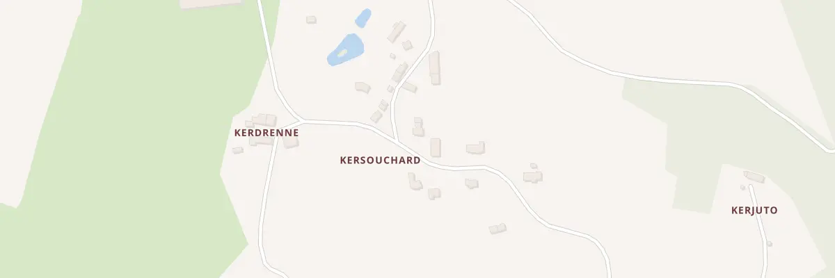 Plan du 6035 Kersouchard à Marzan
