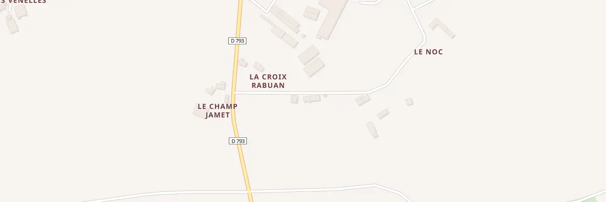 Plan du 4 La Croix Rabuan à Mérillac