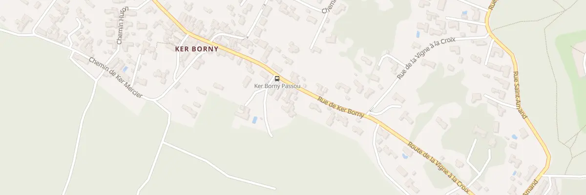 Plan du 70 Rue de ker borny à L’Île-d’Yeu
