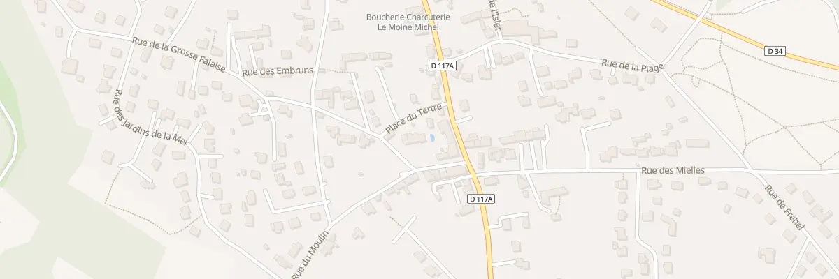 Plan du 23 Rue du Moulin à Fréhel