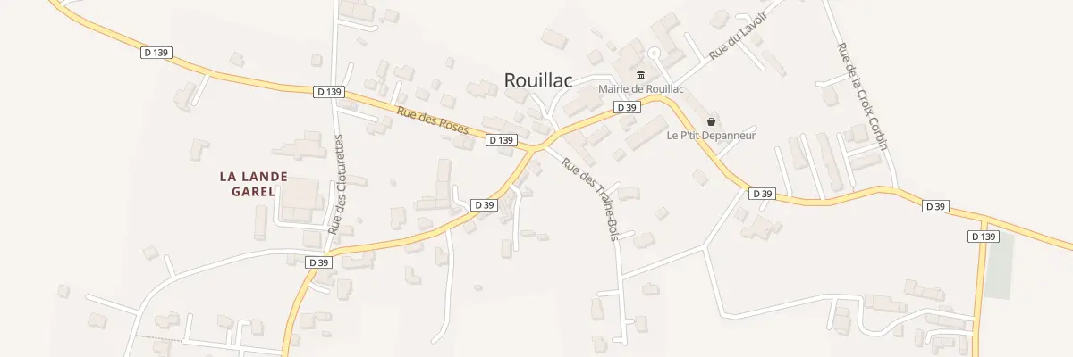 Plan du 3 Rue de la Forge à Rouillac