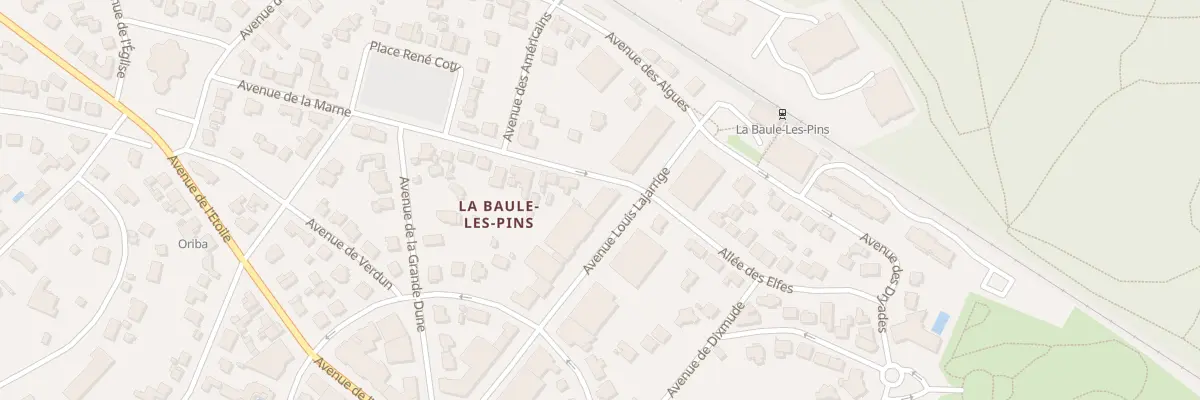 Plan du 79 Av Louis Lajarrige à La Baule-Escoublac