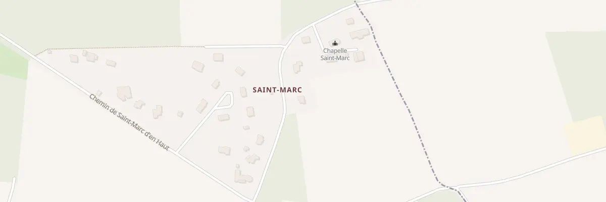 Plan du 5722 Saint Marc à Pleucadeuc