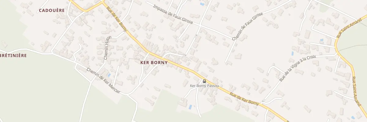 Plan du 55 Rue de ker borny à L’Île-d’Yeu