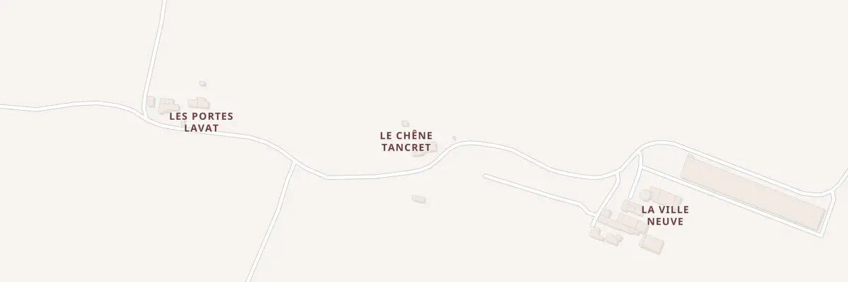 Plan du 6 Le Chêne Tancret à Sévignac