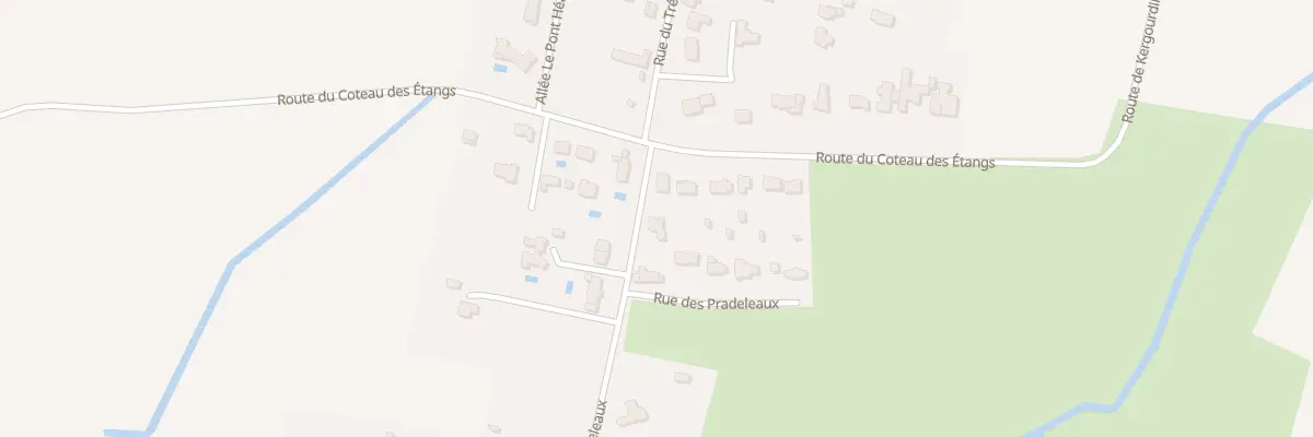 Plan du 96 Rue des Pradeleaux à Guérande