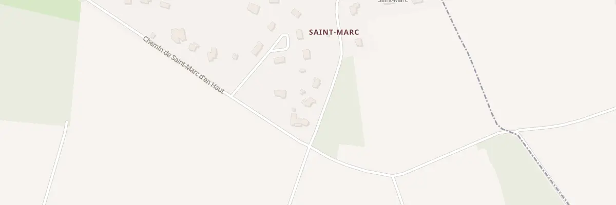 Plan du 3 Saint Marc à Pleucadeuc