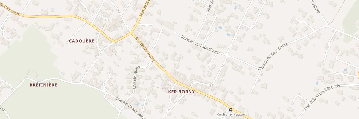 Plan du 29B Rue de ker borny à L’Île-d’Yeu