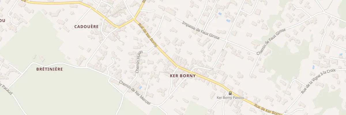 Plan du 29 Rue de ker borny à L’Île-d’Yeu