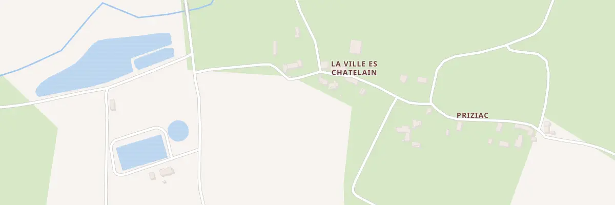 Plan du 8 La Ville Es Chatelains à Pleucadeuc