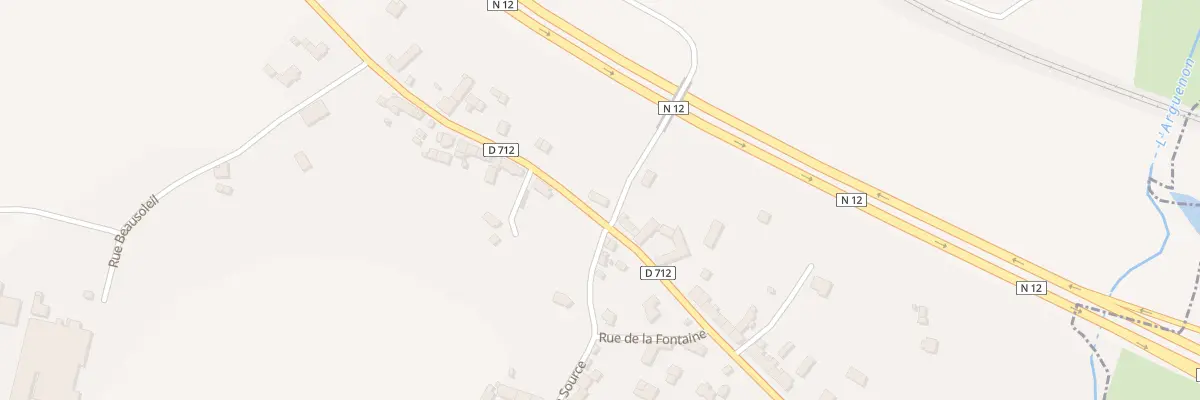 Plan du 36 Rue de la Diligence à Plénée-Jugon