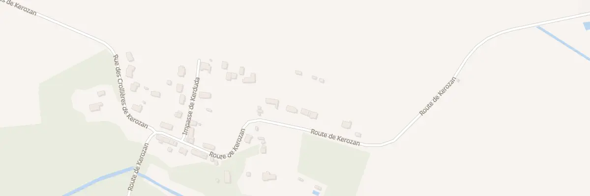 Plan du 221 Rte de Kerozan à Guérande