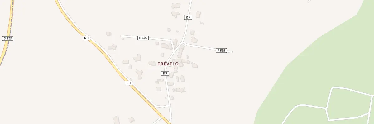Plan du 2723A Trévelo à Péaule