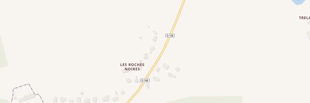 Plan du 4 Les Roches Noires à Missiriac