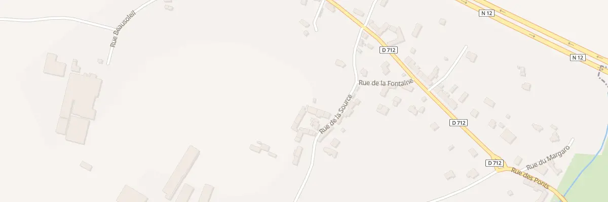 Plan du 5 Rue de la Source à Plénée-Jugon