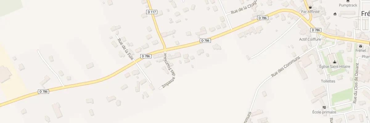 Plan du 27 Rue des Petites Fontaines à Fréhel