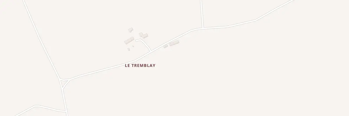 Plan du 2 Le Tremblay à Saint-Brieuc-de-Mauron