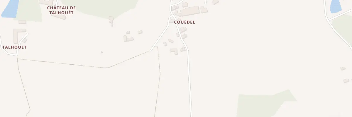 Plan du 6048 Couëdel à Pluherlin