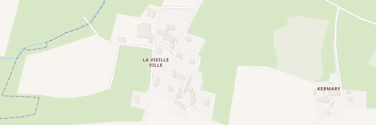 Plan du 6655 Kerjabin à Limerzel