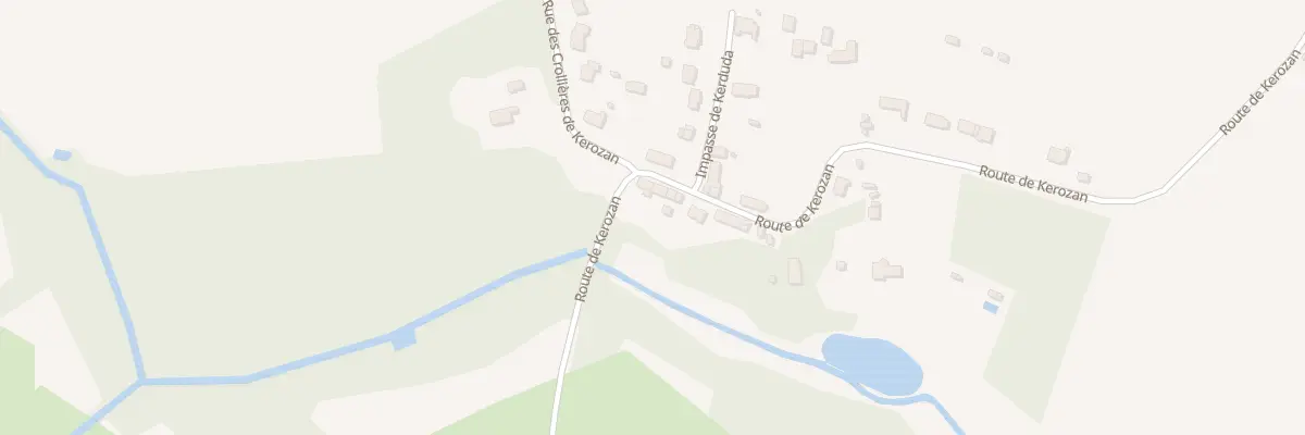 Plan du 204 Rte de Kerozan à Guérande