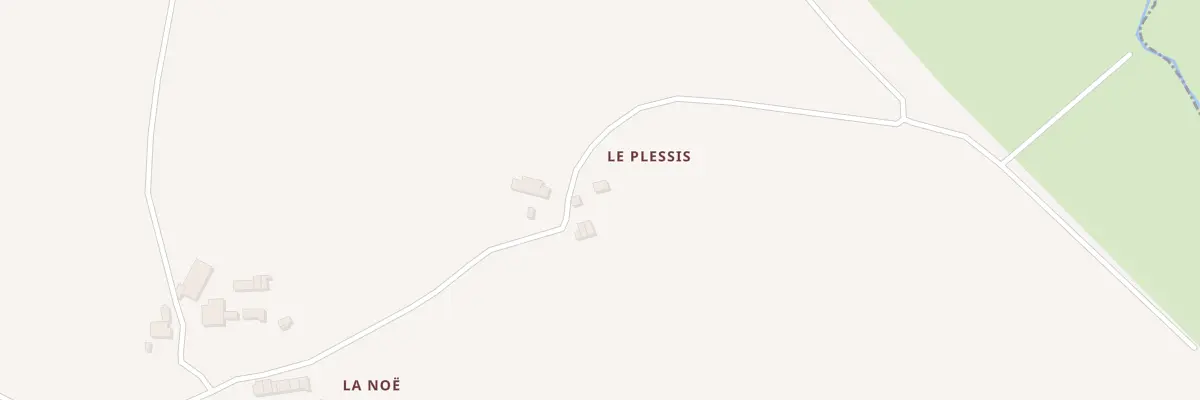 Plan du 5075 Le Plessis à Brignac