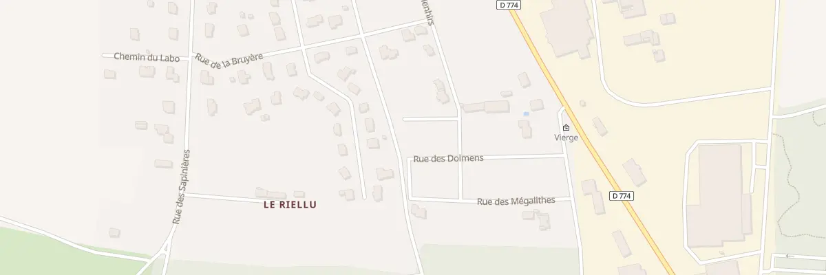 Plan du 7 Rue des Pierres Jumelles à Pleucadeuc