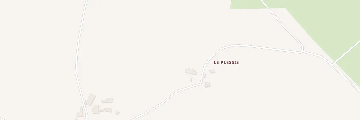Plan du 5076 Le Plessis à Brignac