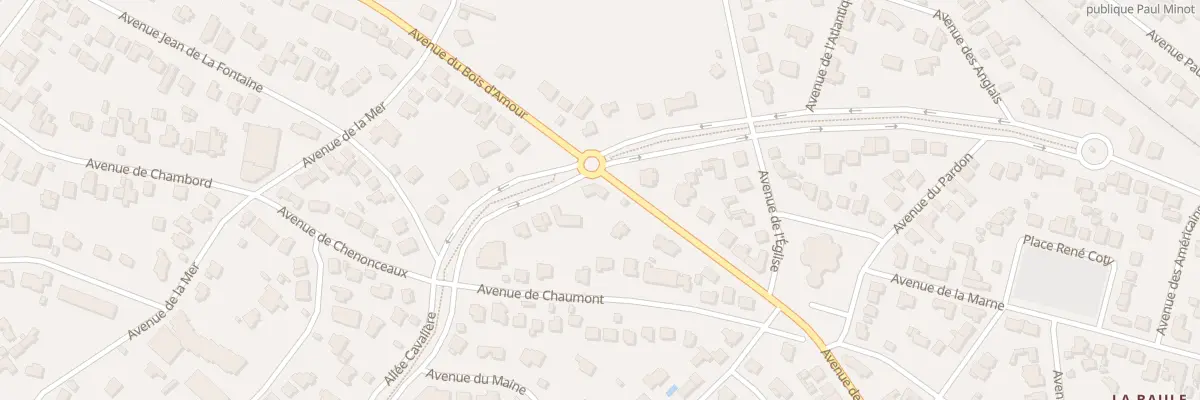 Plan du 26 All Cavalière à La Baule-Escoublac