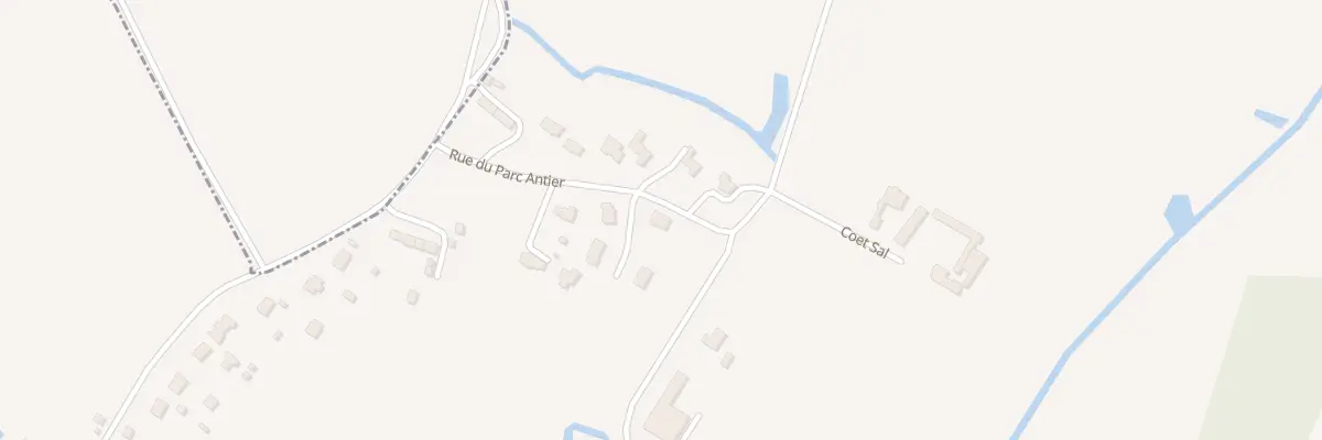 Plan du 16 Rue du Parc Antier à Guérande