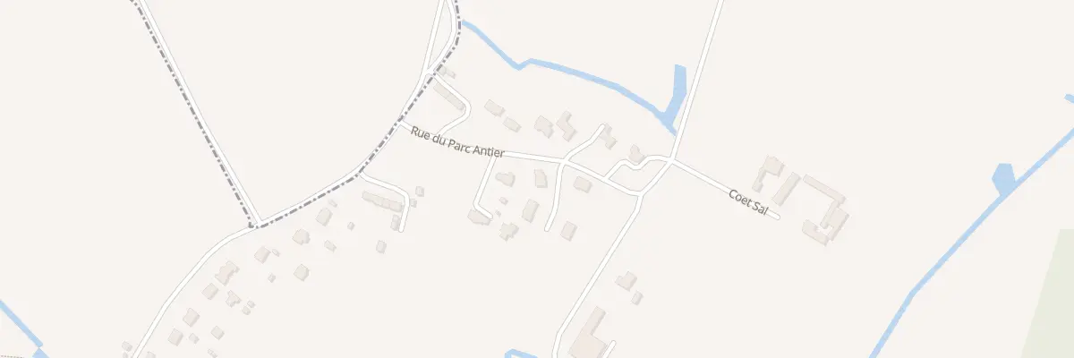 Plan du 14 Rue du Parc Antier à Guérande
