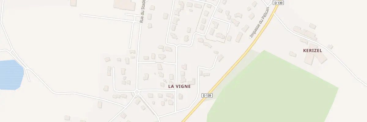Plan du 21 Rue des Chais à Arzal