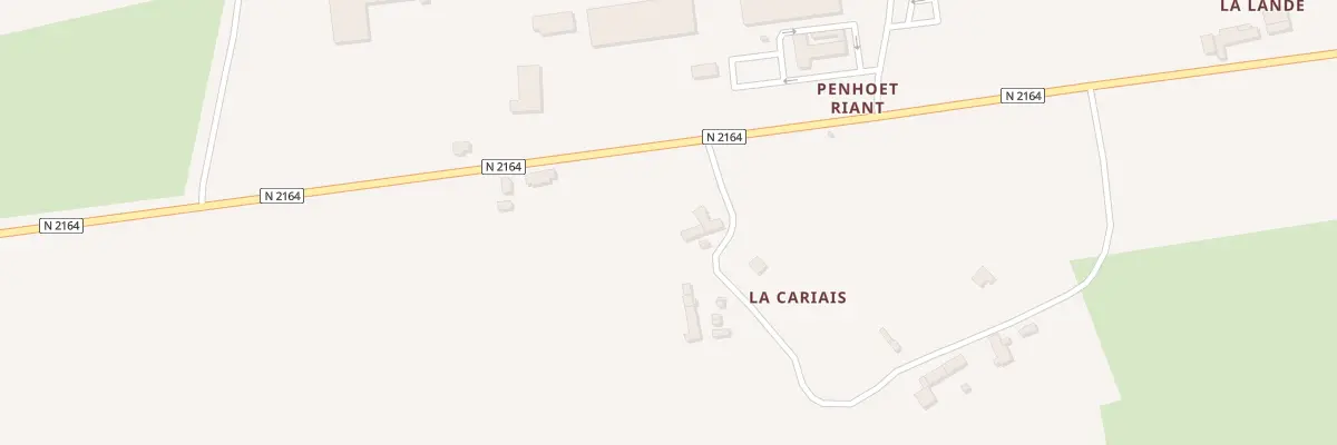 Plan du 6 Cariais à Merdrignac