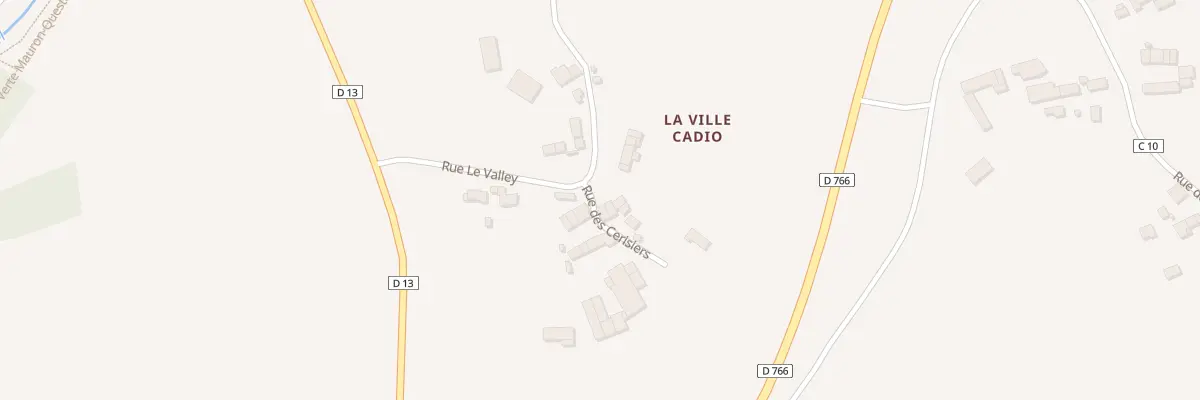 Plan du 1 Rue des Cerisiers à Loyat