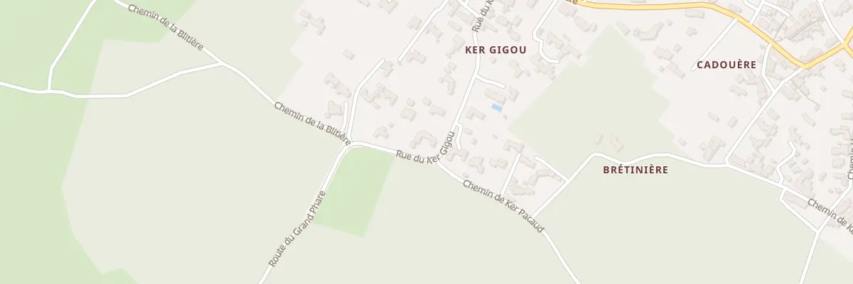 Plan du 32 Rue de ker gigou à L’Île-d’Yeu