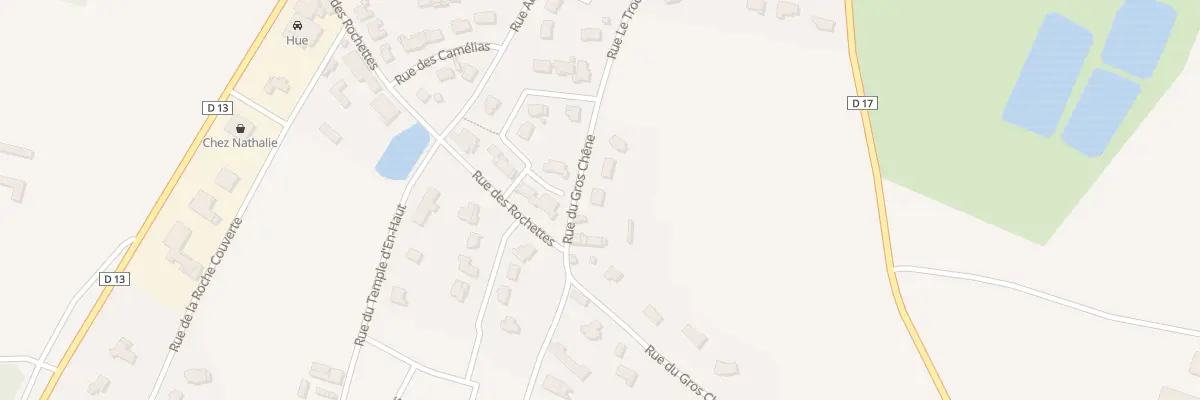 Plan du 6 Rue du Gros Chêne à Hénanbihen