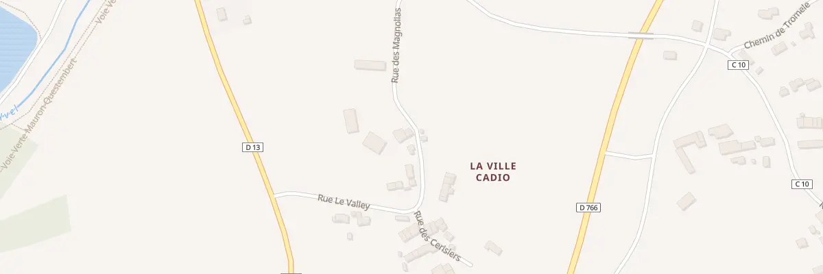 Plan du 5193 Ville Cadio à Loyat