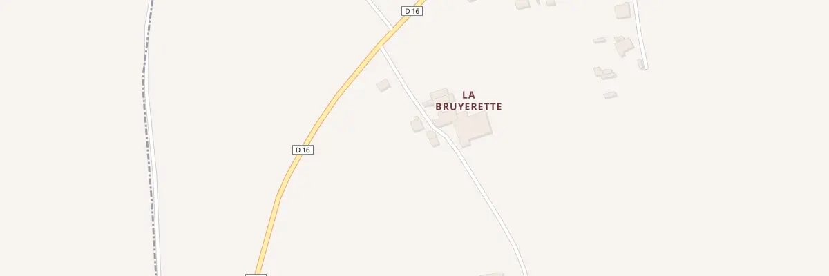 Plan du 20 La Bruyèrette à Éréac