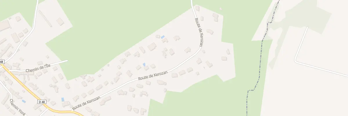 Plan du 23 Rte de Kerozan à Guérande
