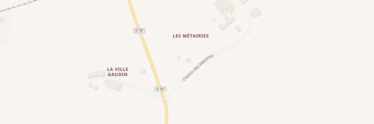 Plan du 1 Les Métairies à Missiriac