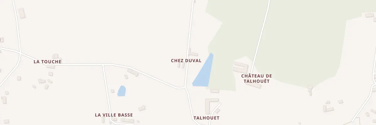 Plan du 5182 Chez Duval à Pluherlin