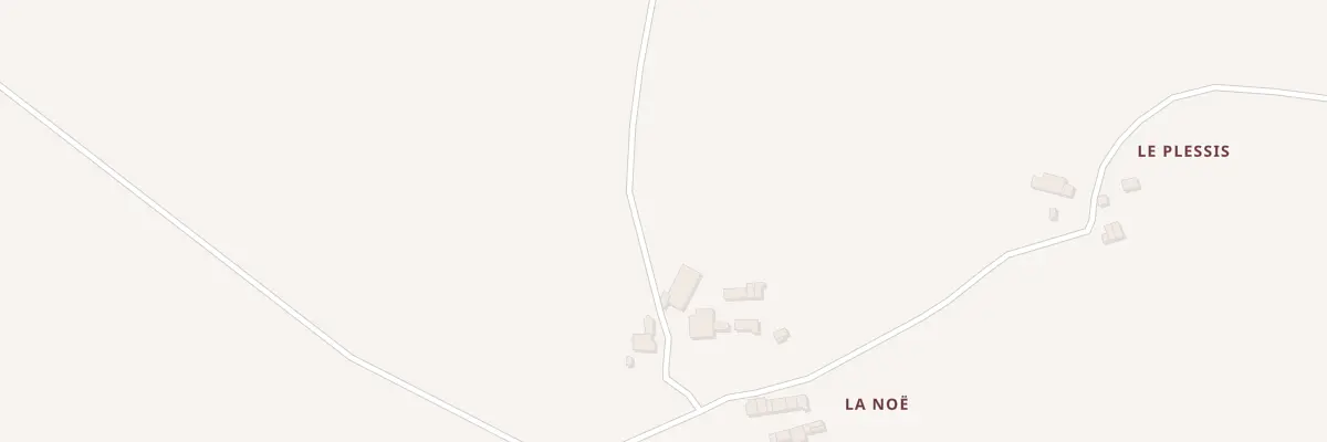 Plan du 5078 La Noë à Brignac