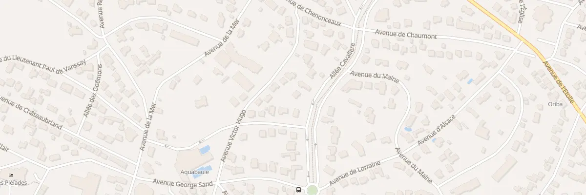 Plan du 11 All Cavalière à La Baule-Escoublac