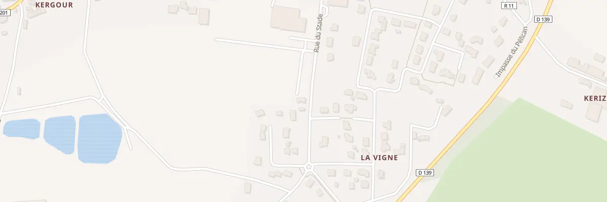 Plan du 14 Rue du Stade à Arzal